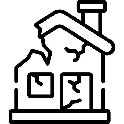 المنازل المدمرة logo